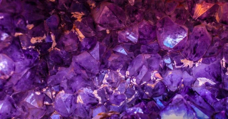 Gem - Closeup Photo of Purple Gemstones